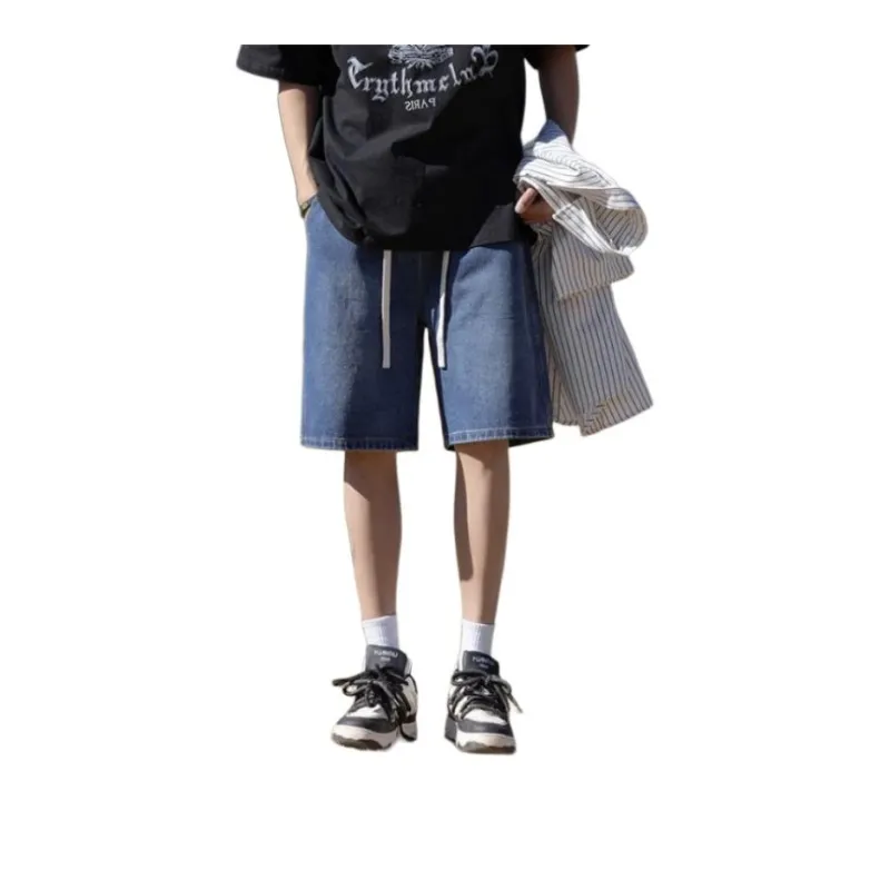 NVRFRGT Denim Shorts Unisex-1