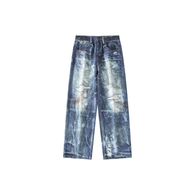 NVRFRGT Jeans Unisex Dark Blue-4