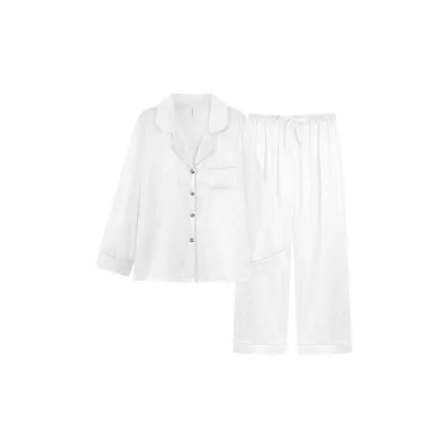 O'MESIK Pajama Set Women's White