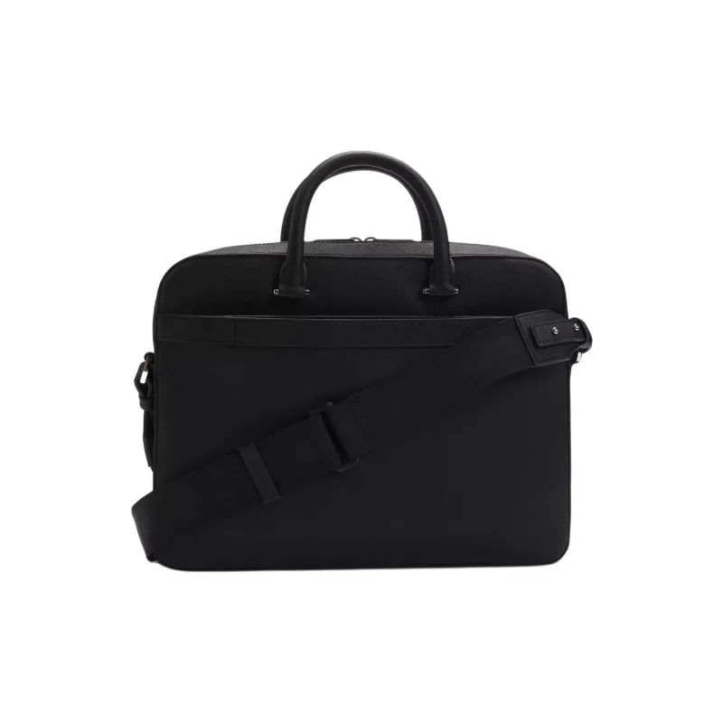 HUGO BOSS Polyurethane One Shoulder Handbag Regular Men's Black-2