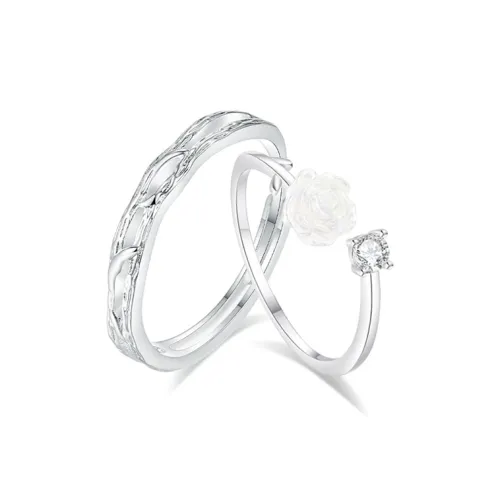 7℃ S999 Fine Silver Full Silver Ring Unisex