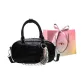 Black with Charm-Shopping Bag