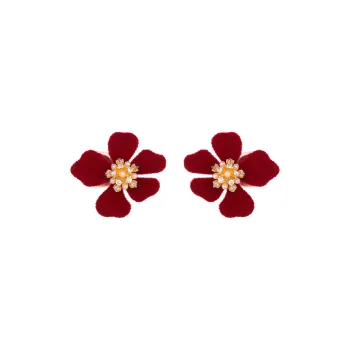 Rhymes Gold Plated Copper Clip On Earrings Women's