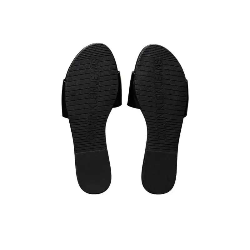 CKJ CALVIN KLEIN JEANS Slide Slippers Women's Black-5