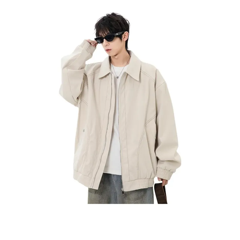 Trendy Brand Loose Fit Urban Techwear Stylish Workwear Casual Jackets & Coats Unisex-28