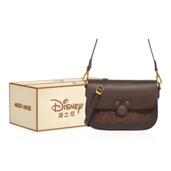 Disney Mickey Series PU Shoulder Bag Regular Women's Dark Coffee