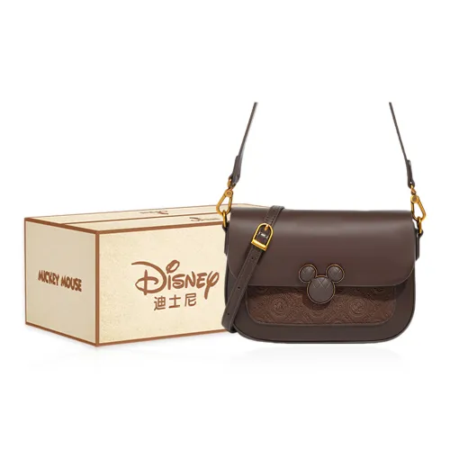 Disney Mickey Series PU Shoulder Bag Regular Women's Dark Coffee