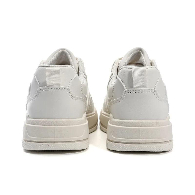 Dafu Leaps Forward Anti Slip And Wear Resistant Lightweight Low Top Skateboard Shoes Women's White-4