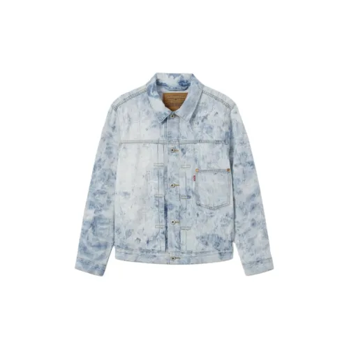 Levi's Denim Jacket Men's Blue White