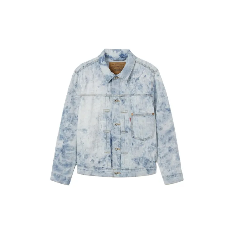 Levi’s Denim Jacket Men's Blue White-0