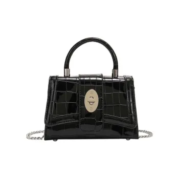 SEPTWOLVES PU Handbag Regular Women's Black