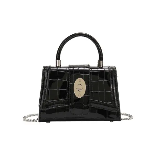 SEPTWOLVES PU Handbag Regular Women's Black
