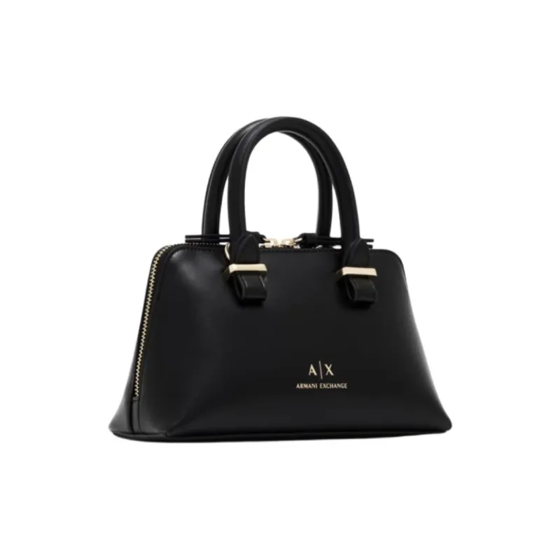 ARMANI EXCHANGEAE Polyester Tote Bag, Shopping Bag, Shoulder Bag, Handbag Trumpets Women's Black-1