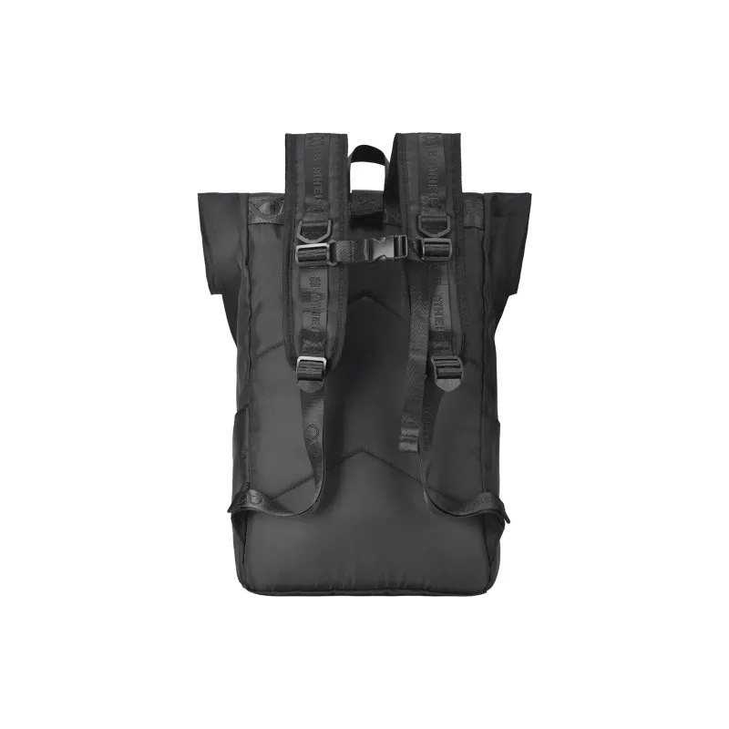 8atheist Polyester Backpack Regular Unisex Black-3