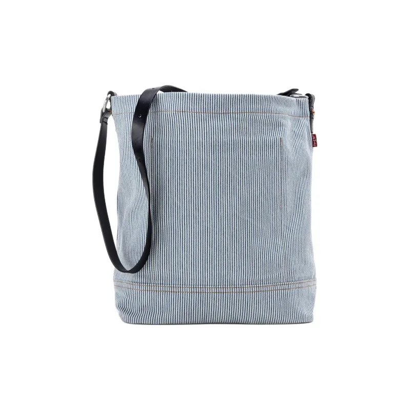 Levi's Cotton Bucket Bags Crossbody Bag Shoulder Bag Women's Faded Blue-1