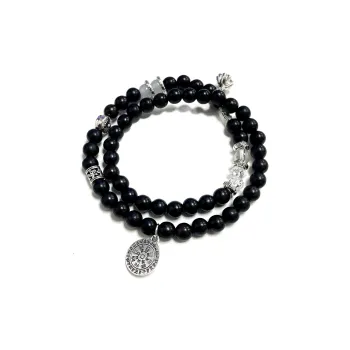 Jinghua Record Ebony Wooden Bracelets Unisex