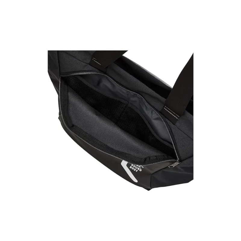 Asics Polyester Composite Leather Tote Bag Shopping Bag Shoulder Bag Handbag Unisex Performance Black-2
