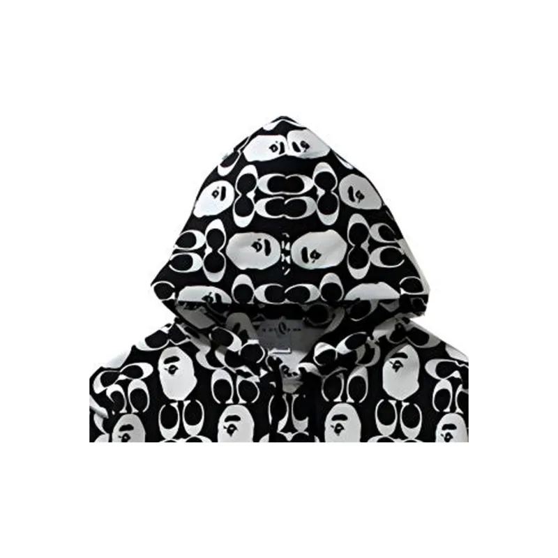 A Bathing Ape X COACH Sweatshirts Men Black-1