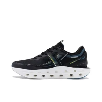XTEP Durable Breathable Low-Top Casual Running Shoes Men's Black Green