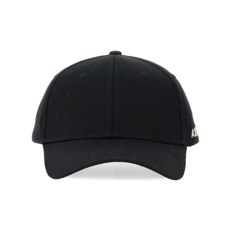 ASPESI Cotton Baseball Caps Men's Black-0