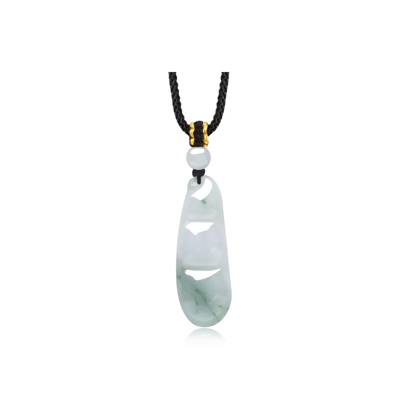 Lao Feng Xiang Bean Type Necklaces Unisex-0