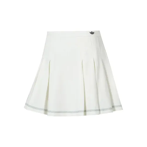 Adidas Originals Casual Short Skirts Women's White