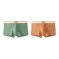 Pea Green+Brown (2-2)