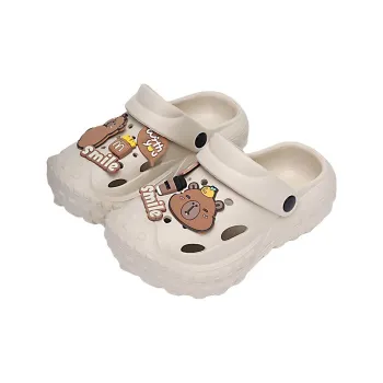 XMISTUO Capybara Women's Summer Platform Parent Child Slippers Cartoon Slip Resistant Home Slippers