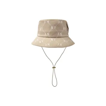 MLB Polyester Bucket Hats Unisex Beige