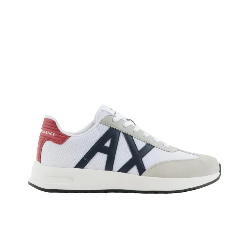 ARMANI EXCHANGEAE Low Top Casual Shoes Men's White-1