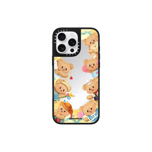 CASETIFY x Butterbear TPU Material Impact-Resistant Phone Cases Compatibility With IPhone 15/16 Collection Cute Style
