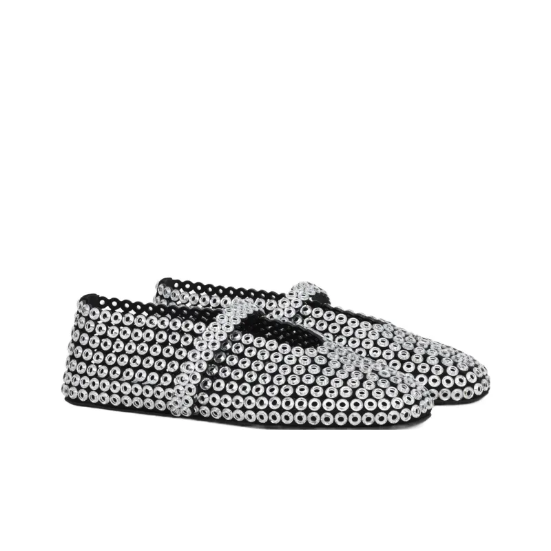 Alaia Casual Single Shoes Women's Silver-1