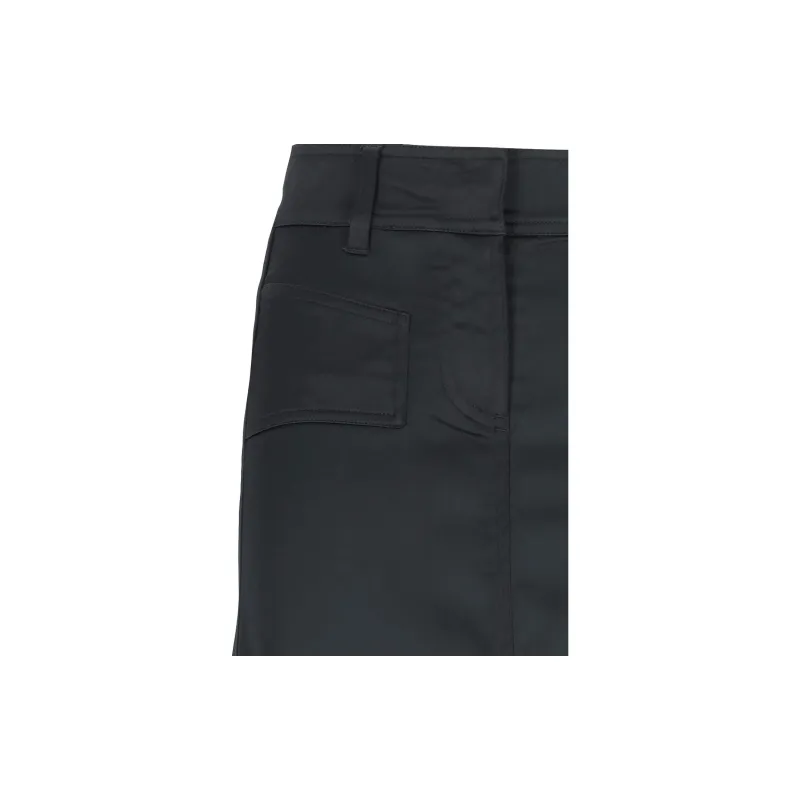 DIESEL Slit-Detailed Midi Skirt-3