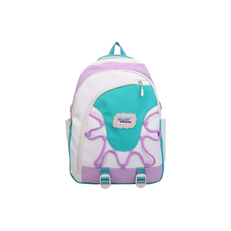 URBAN FOREST Nylon Backpack Regular Unisex Ecru, Black, Fuchsia, Blue-10