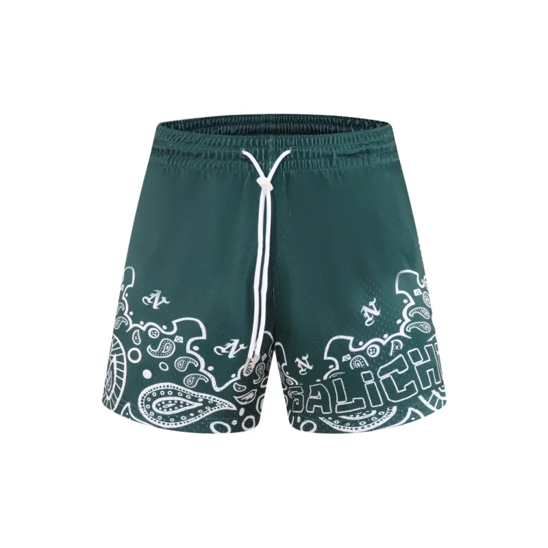 SALICHI Sports Shorts Unisex Green-2