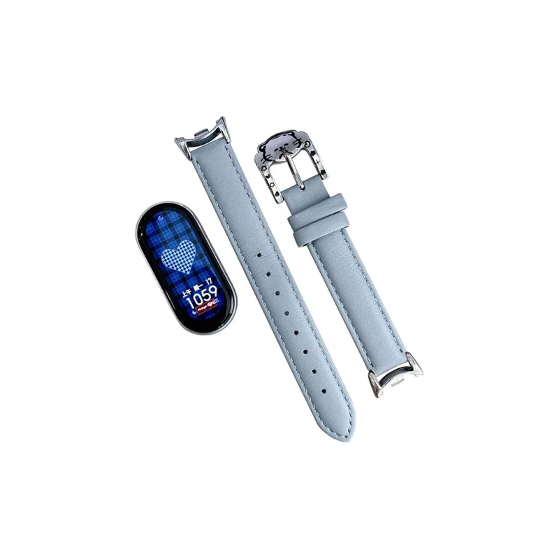 IBOANN Watch Bands Xiaomi Compatibility 140-170mm Artificial Leather Material-12