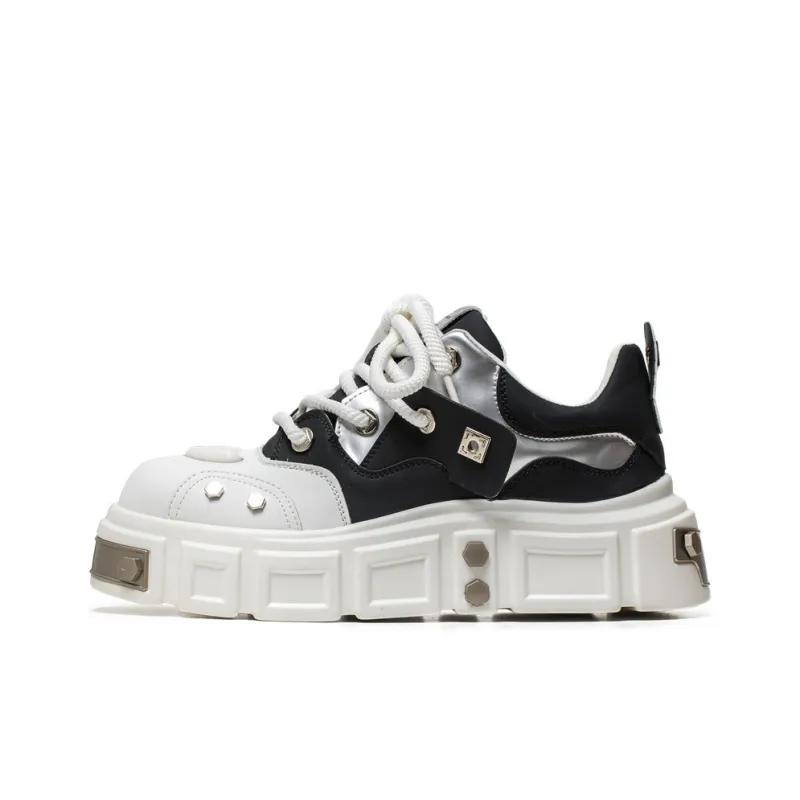 Bull Thunder Wear-Resistant Height Increasing Low-Top Casual Shoes Men's-6