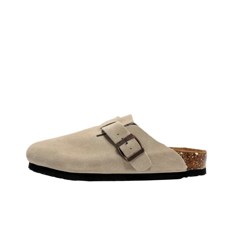 GIHO Abrasion Resistant Slip Resistant Closed Toe Slippers Men's-2