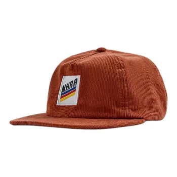 ZARA Corduroy Baseball Caps Men's Brick Red