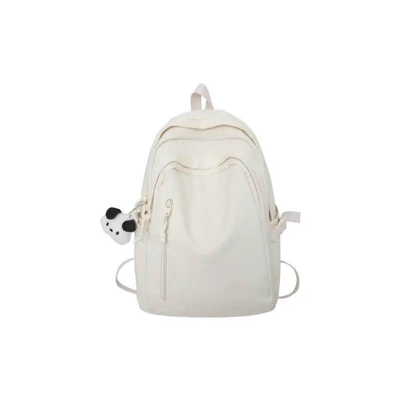 Travel Nylon Backpack Regular Unisex Black/White/Yellow/Pink/Blue-9