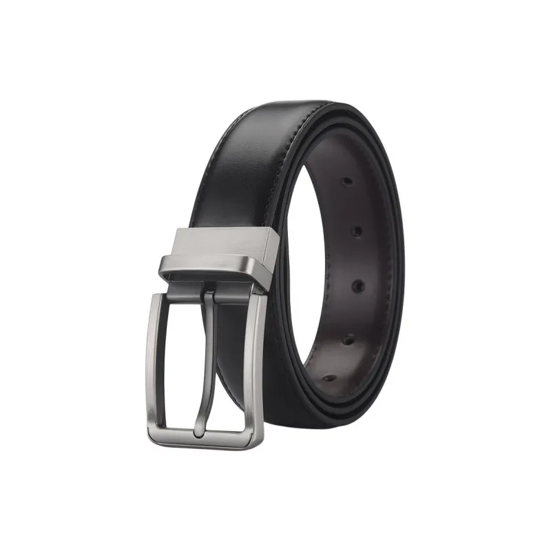 Yamaichi Maru Bovine Split Transfer Leather Leather Belts Men's 3.5cm-0