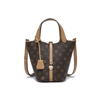 RED DRAGONFLY PVC Handbag Regular Women's Coffee