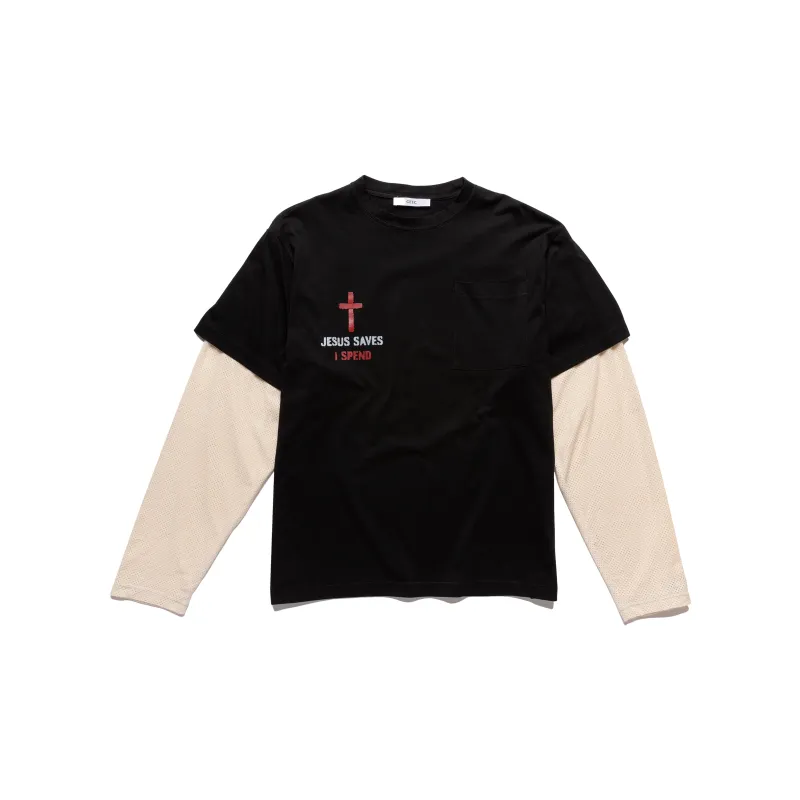 CEEC LA 25SS T Shirt Unisex Black-6