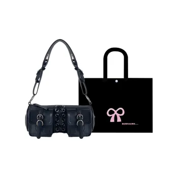 HACIN Artificial Leather Crossbody Shoulder Bags Regular Women's Black