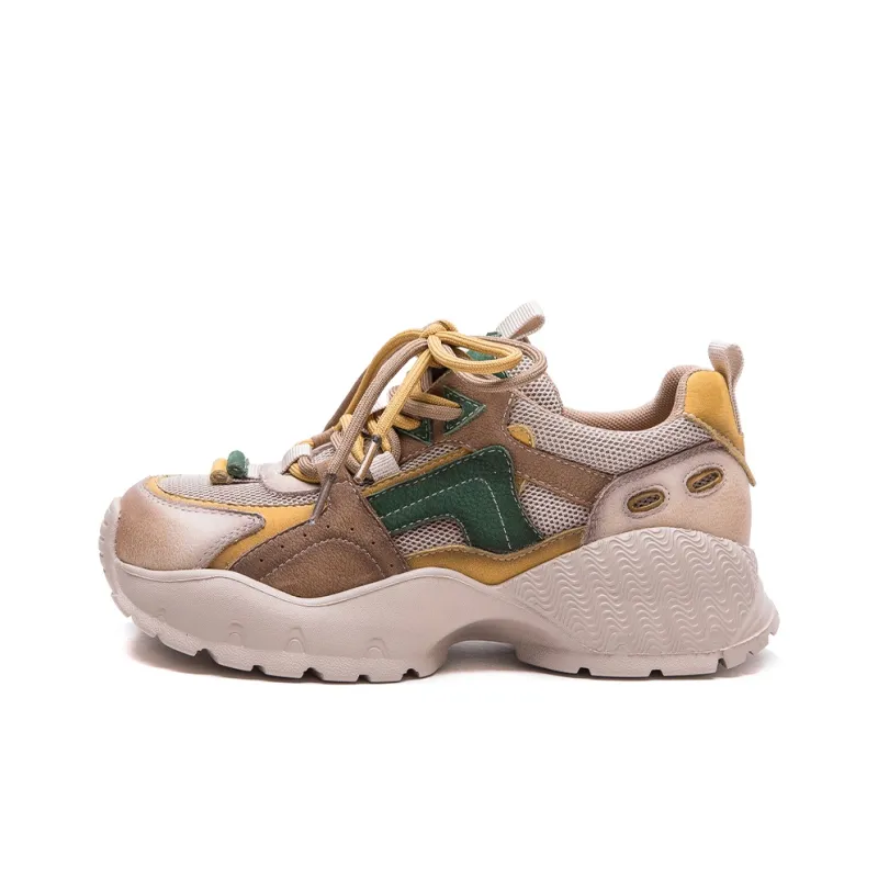 Jay Breathable Low-Top Chunky Sneakers Women's-4