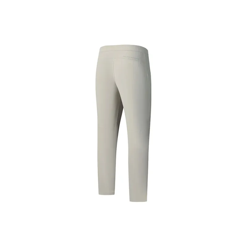FILA Knitted Sports Pants Men's Medium Gray Khaki-2