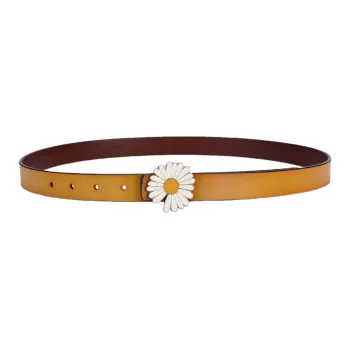 Yalu Cow Split Leather Belts Women's 2.5cm