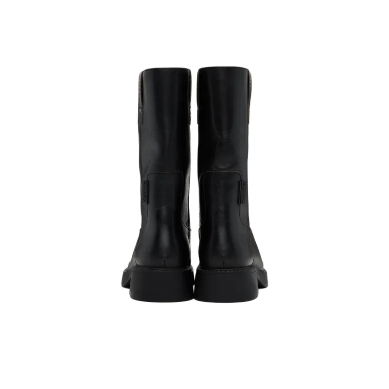 MIISTA Ankle Boots Women's Dark Brown-3