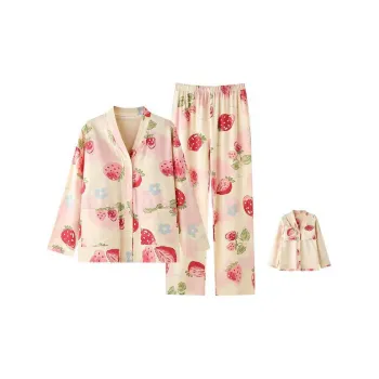 ZAO FU NIAO Pajama Set Women's 'Berry' Together