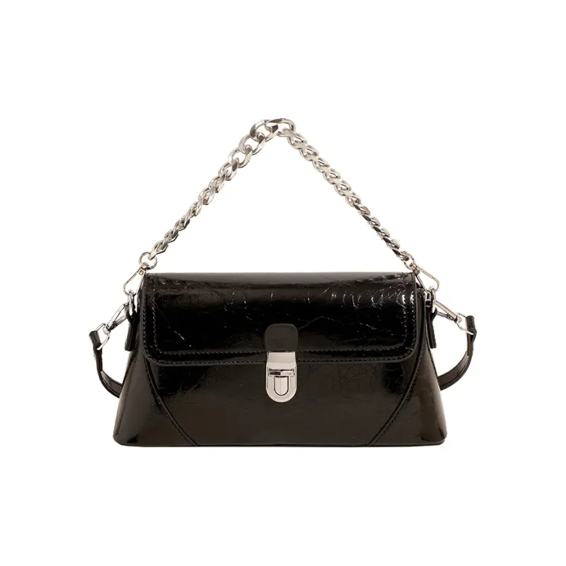 Yalu PU Handbag Women's Silver/Ecru/Khaki/Green/Black-29